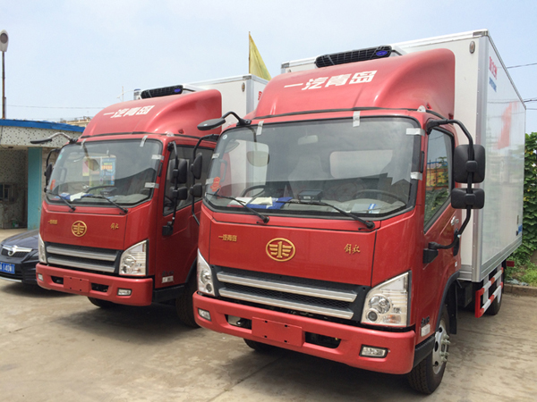 解放牌冷藏車